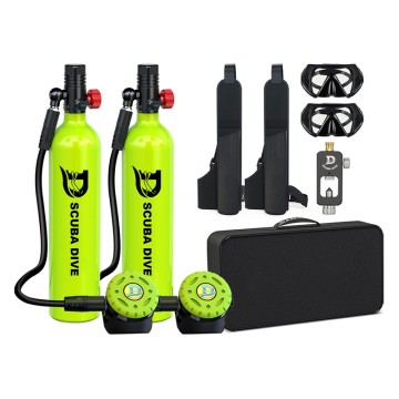 Mini 2PCS 1L Scuba Diving Tank with...